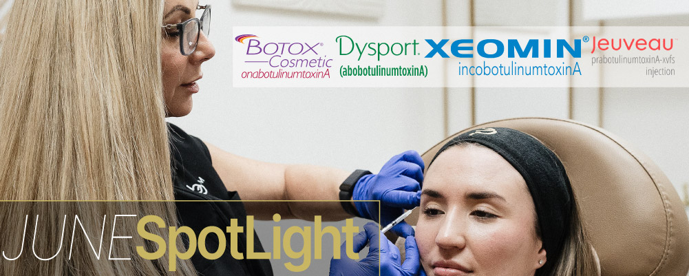 Photo of Laura Stillman injecting Neurotoxin in medspa patient in Grand Blanc Michigan.